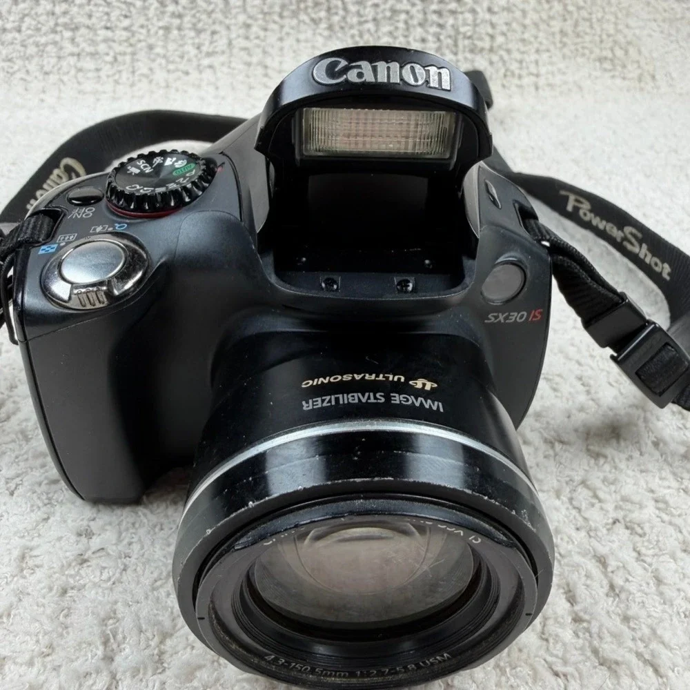 Canon PowerShot SX30 IS 14.1MP Digital Camera 35x Optical Zoom Black PLEASE READ